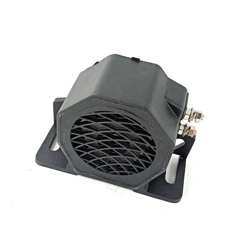 Black GQ-208A 12-80V reversing horn buzzer for car and truck safety
