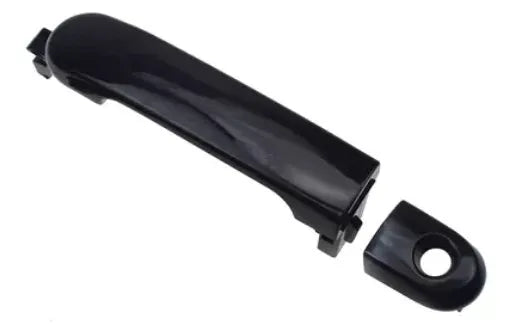 Black ABS plastic left front car door handle part number 82641-EL12A for vehicle door replacement