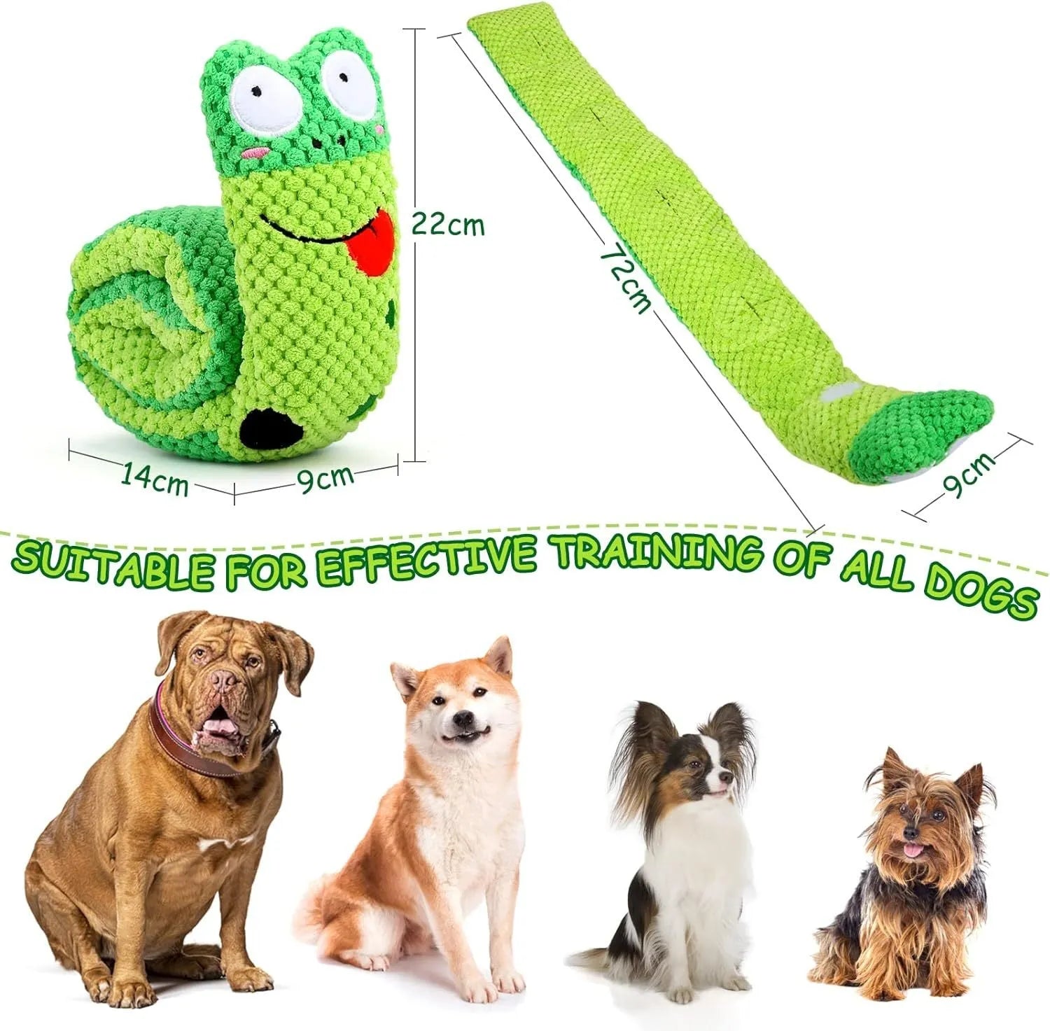 Snuffle foraging dog puzzle toy that transforms between snail and stick shapes