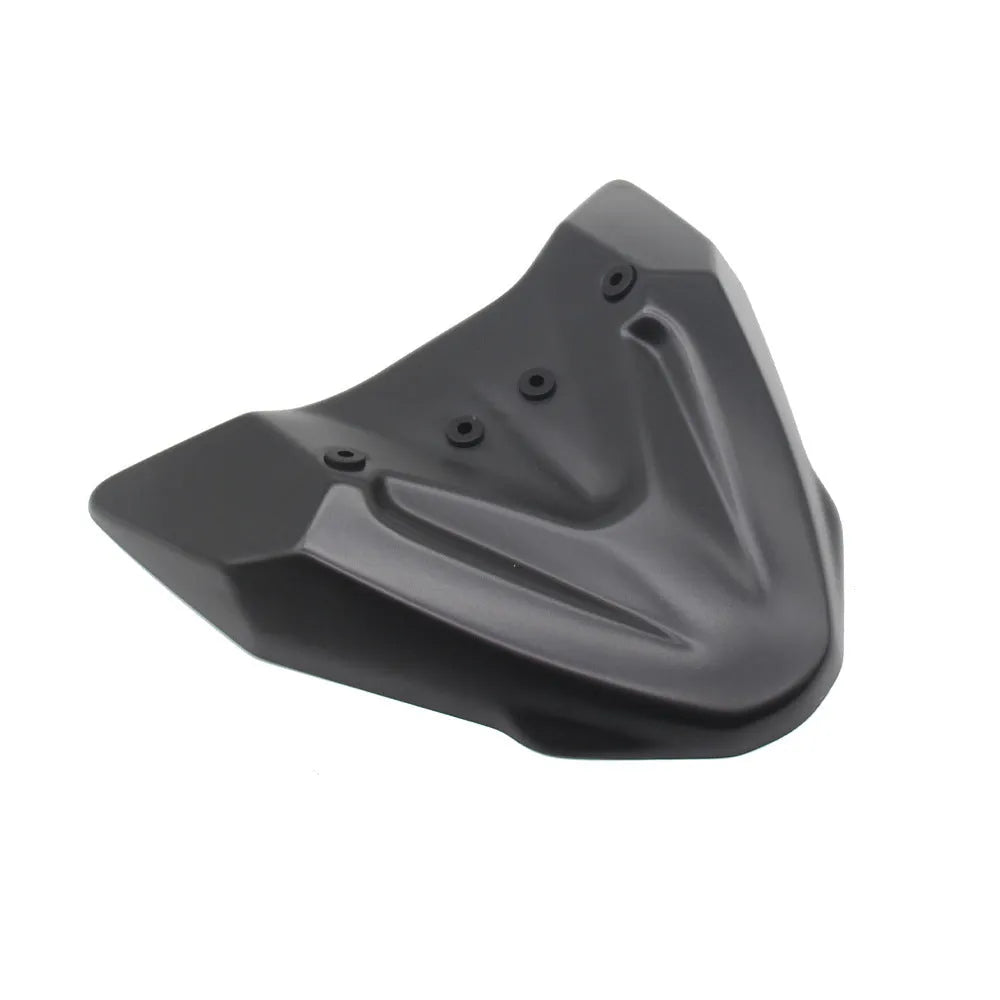 Black ABS fixed wind front wing for KTM Adventure motorcycles