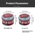 Special cold glue tube for automotive dent and depression repair