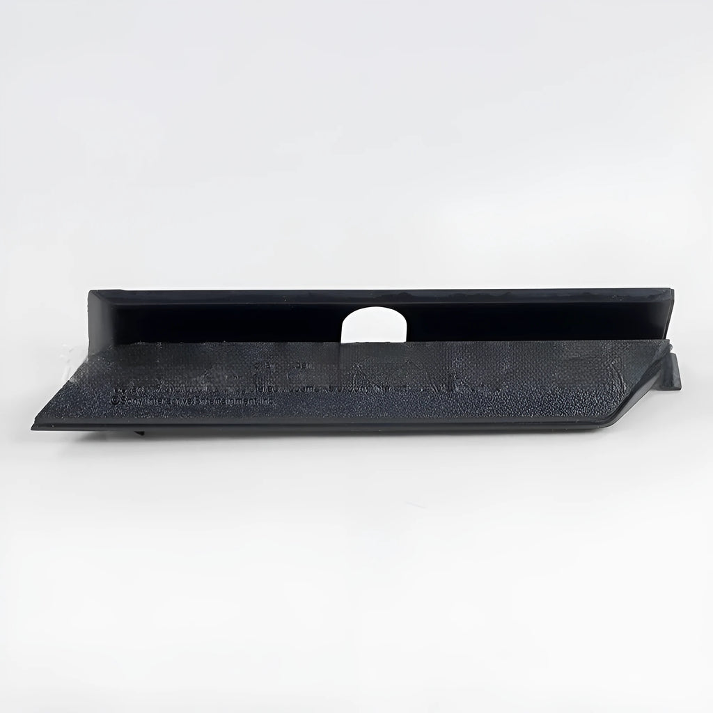 Black and white plastic hard drive baffle cover for 3.5-inch SATA drives