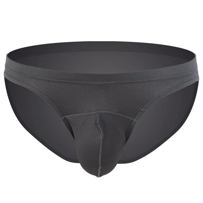 Men's transparent loose nylon underwear in multiple colours with size options