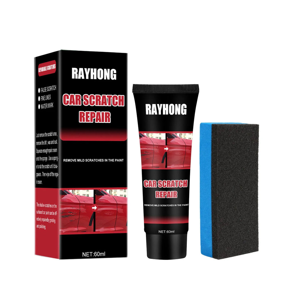60ml car scratch repair wax set with polishing pad for automotive lacquer paint maintenance