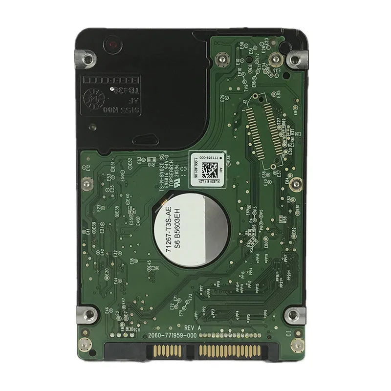 2.5 inch laptop mechanical hard drive with SATA interface and 5400 rpm speed