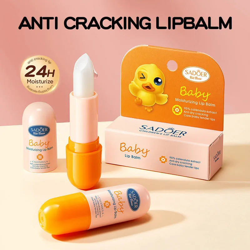 Moisturising anti-chapped lipstick with multiple formula options in standard packaging