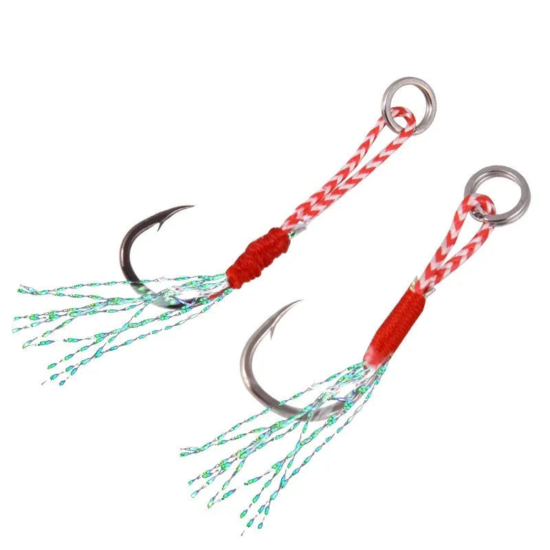 Bright wire iron plate single hook fishhook for sea fishing in multiple sizes