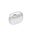 Intelligent noise reduction hearing aid for elderly with touch control and Type-C charging, available in black, white, blue, red, and skin colour