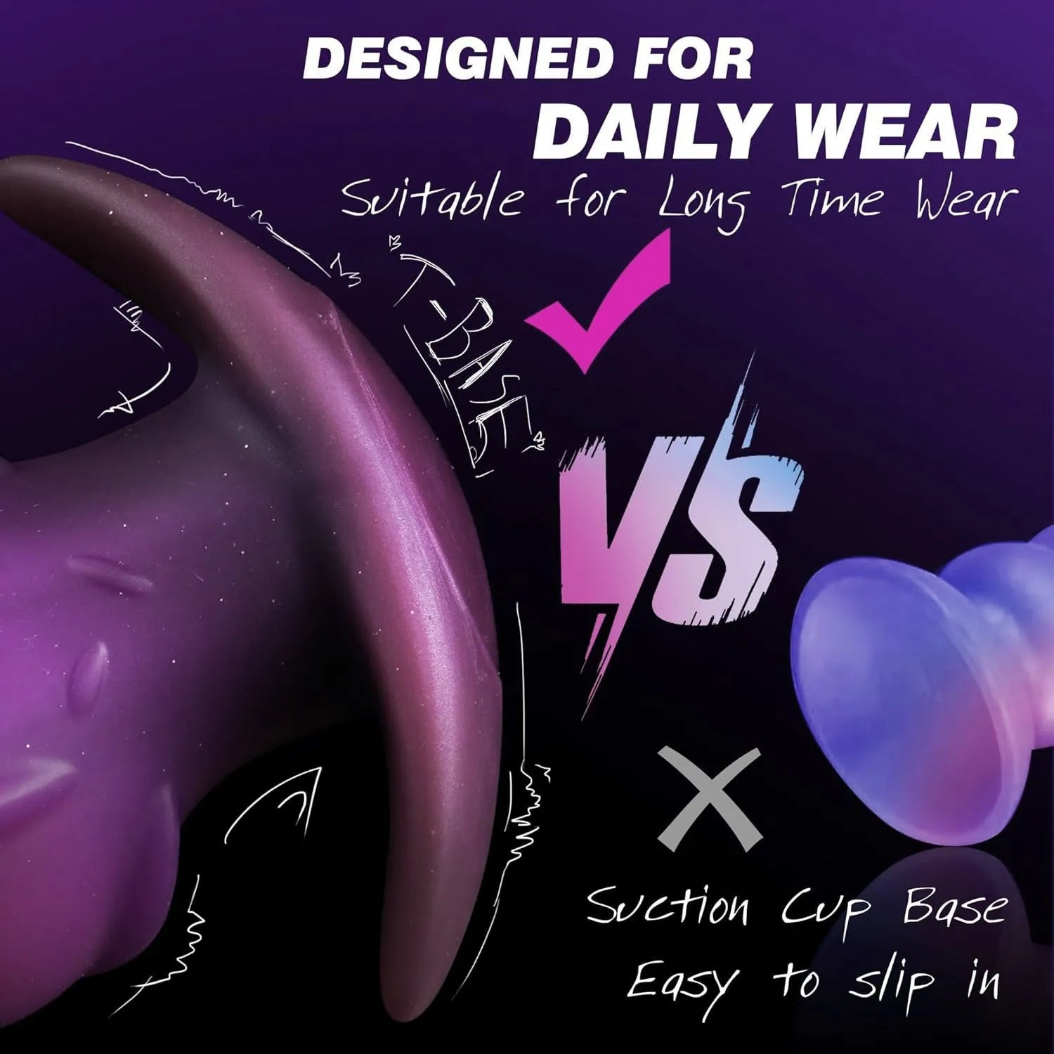 Liquid silicone masturbator adult toy in black, gold, or purple colour options