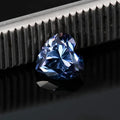 Lemon yellow heart-shaped moissanite gemstone measuring 5x5mm for jewellery making