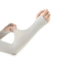 Nylon sun protection sleeves with open finger design in various colours