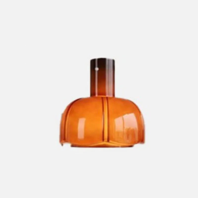 Medieval-style glass bud pendant chandelier light in a choice of six colours