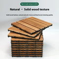 30x30cm camphor pine floor tiles with thickened construction for indoor outdoor balcony use