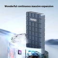 USB4 aluminium hard disk enclosure for M.2 NVMe SSDs measuring 50x118mm