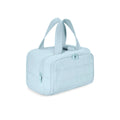 Large lightweight travel toiletry bag with wide opening in a choice of colours.