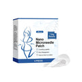 Four nano microneedle body shaping stickers with botanical extracts in hydrogel patch format