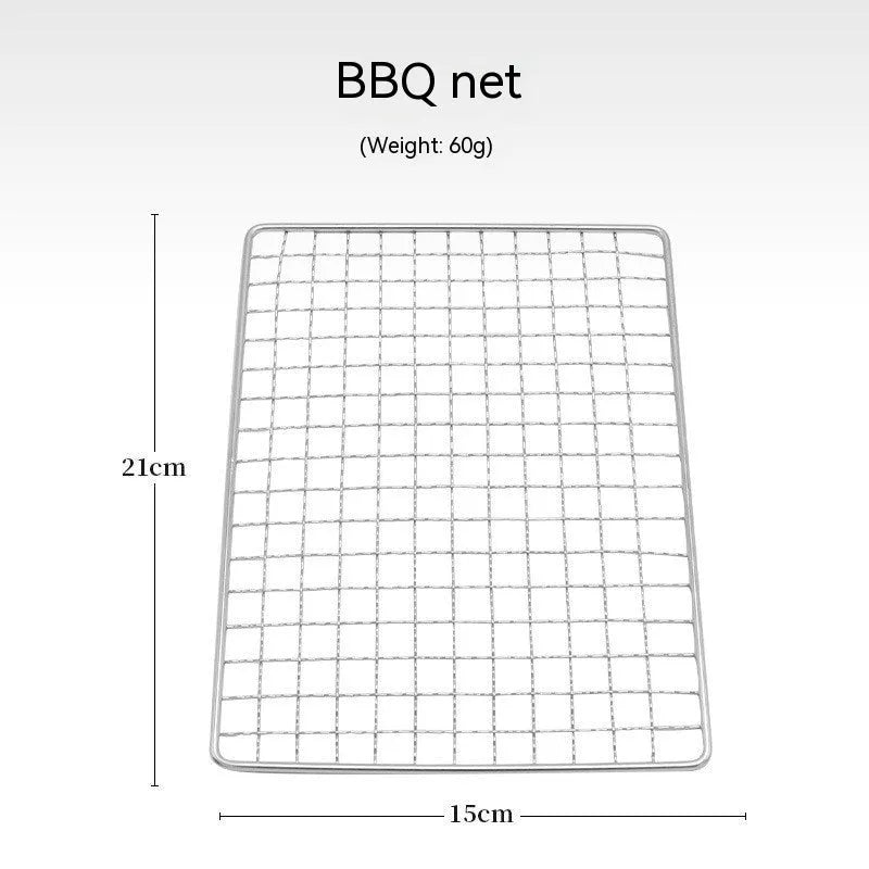 Large stainless steel folding barbecue oven with storage bag, suitable for outdoor grilling.
