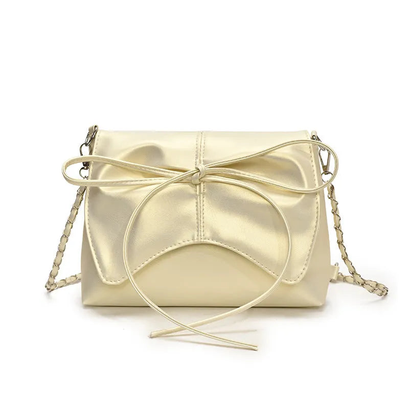 Women's black PU leather crossbody bag with large capacity and a front sandwich pocket.