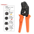SN-48B portable high carbon steel crimping pliers set with four pairs of pliers and a wire crimper.