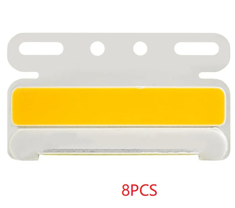 Waterproof aluminium alloy COB LED truck side marker light in red, yellow, green, blue, or white for 12V/24V vehicles