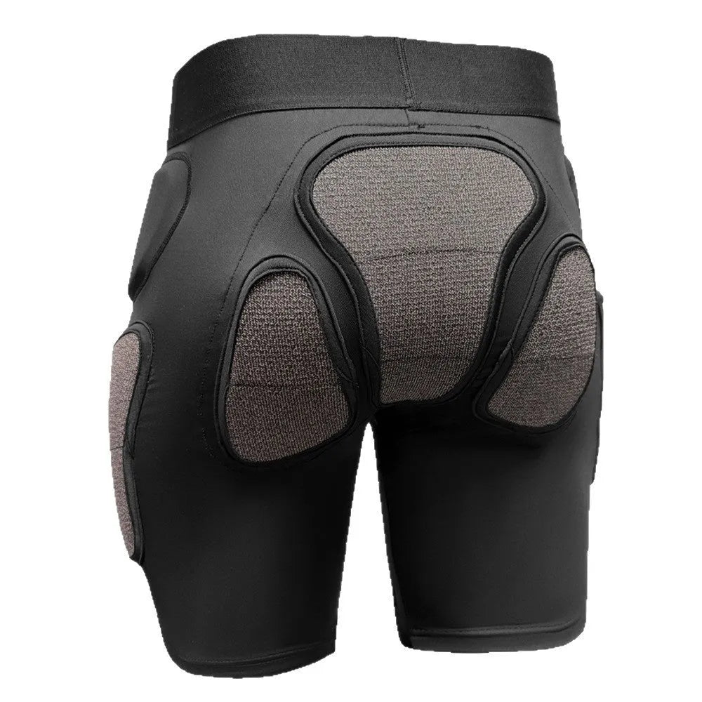 X-ray diffraction skiing protective hip pad and knee pad inner wear cushion in S M L XL sizes.