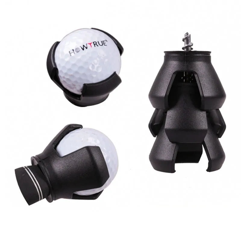 Black golf ball picker weighing 60g for course use and outdoor equipment organisation