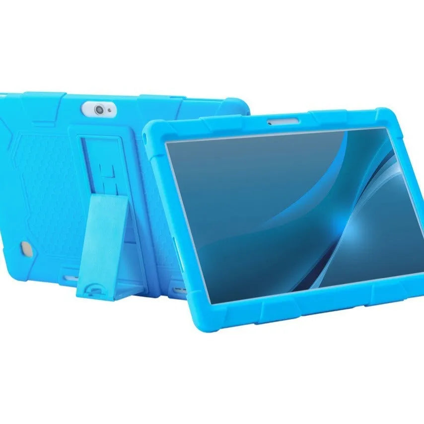 Little Overlord H10 Pro M20 silicone tablet case with built-in stand in multiple colour options