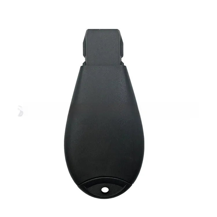 Dodge Chrysler smart card key replacement shell with ABS brass construction showing 85x42x15mm dimensions