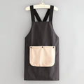 Waterproof polyester kitchen apron in multiple colour options for cooking and cleaning protection