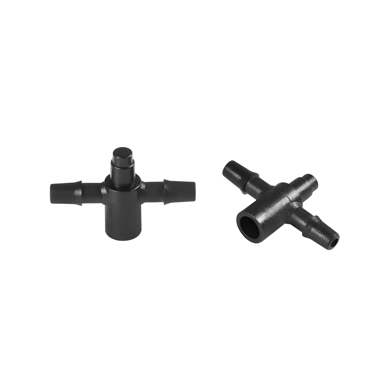 PE tee joint water distributor fitting for micro-spray irrigation systems