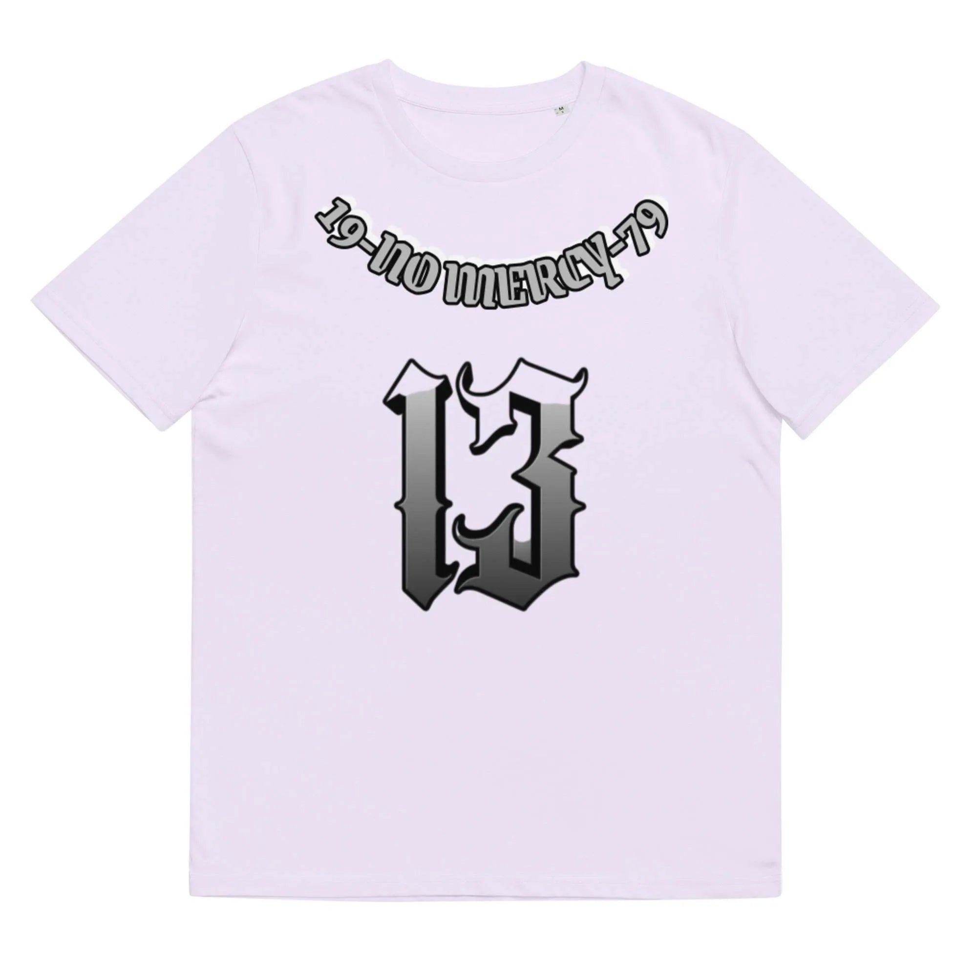 Loose fit cotton summer t-shirt with short sleeves and round neck in grey colour