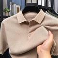 Loose fit pure cotton short sleeve sweater in oversized pullover style