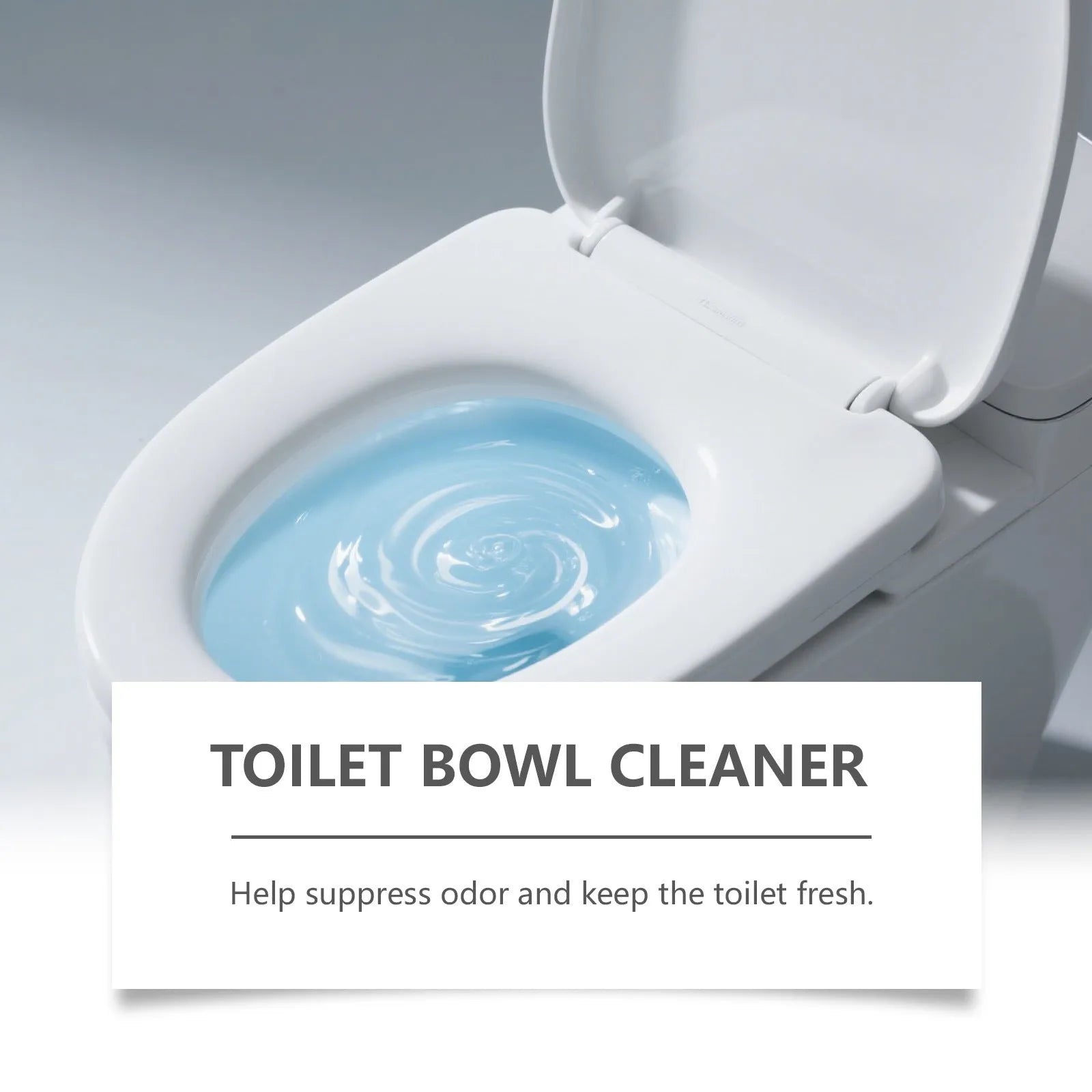 Pack of four 30g sachets of toilet cleaning powder with descaler and stain remover, total 120g.