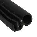 Black rubber sliding door seal for Toyota Hiace High Roof 2005- models