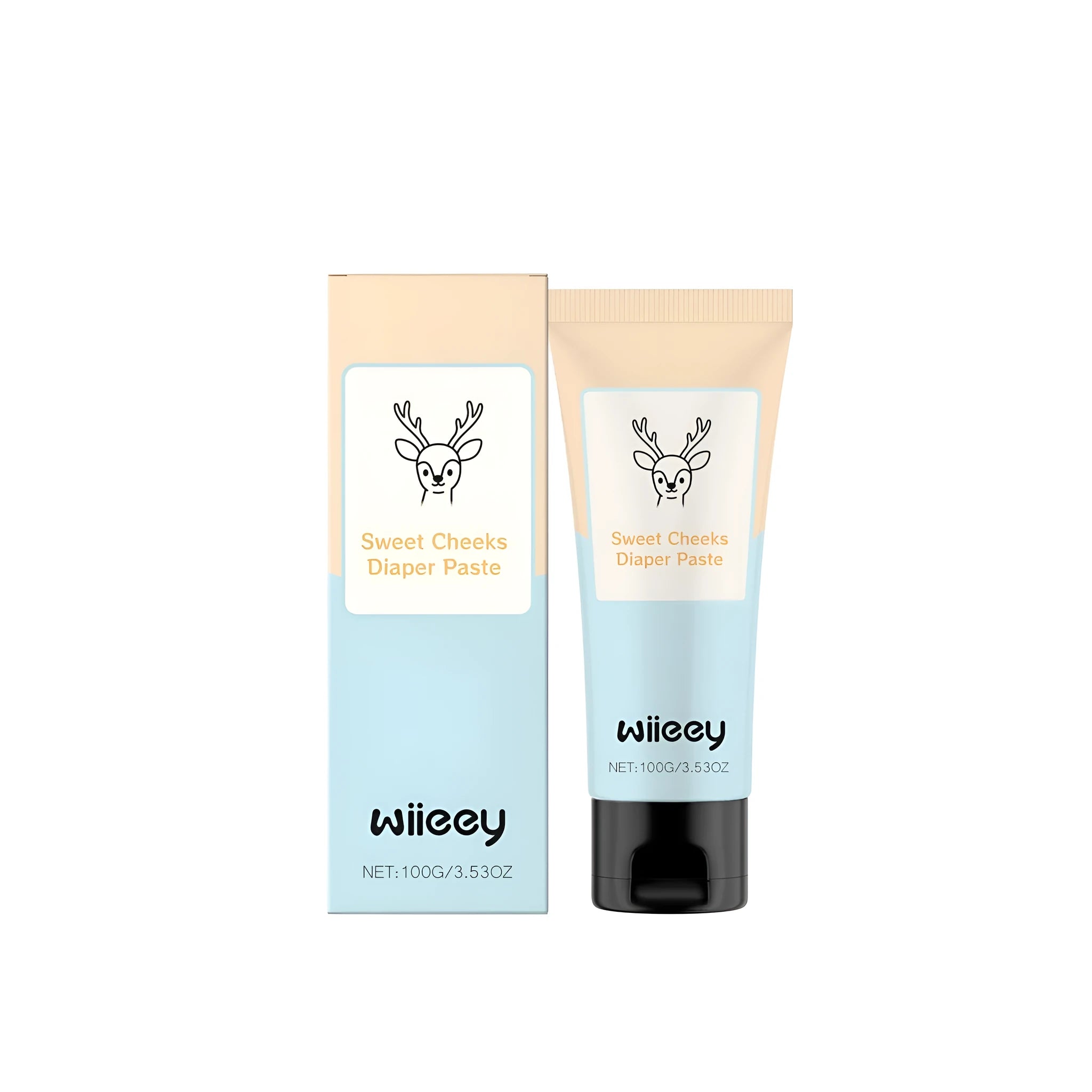 100g tube of Sweet Cheeks Diaper Paste baby nappy rash cream with lactobacillus fermentation