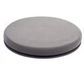 360-degree rotating car seat cushion with non-slip base and removable plush cover