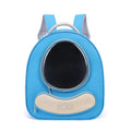 Breathable polyester pet backpack in khaki with large capacity space capsule design