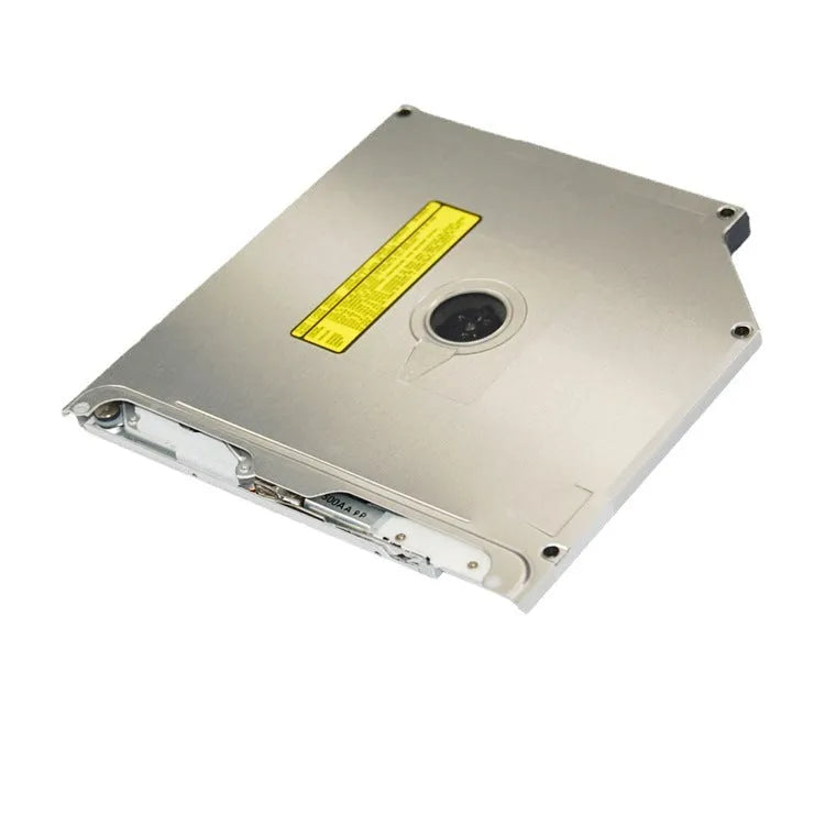 Silver Apple MacBook Pro 13-inch replacement internal optical drive with SATA connector