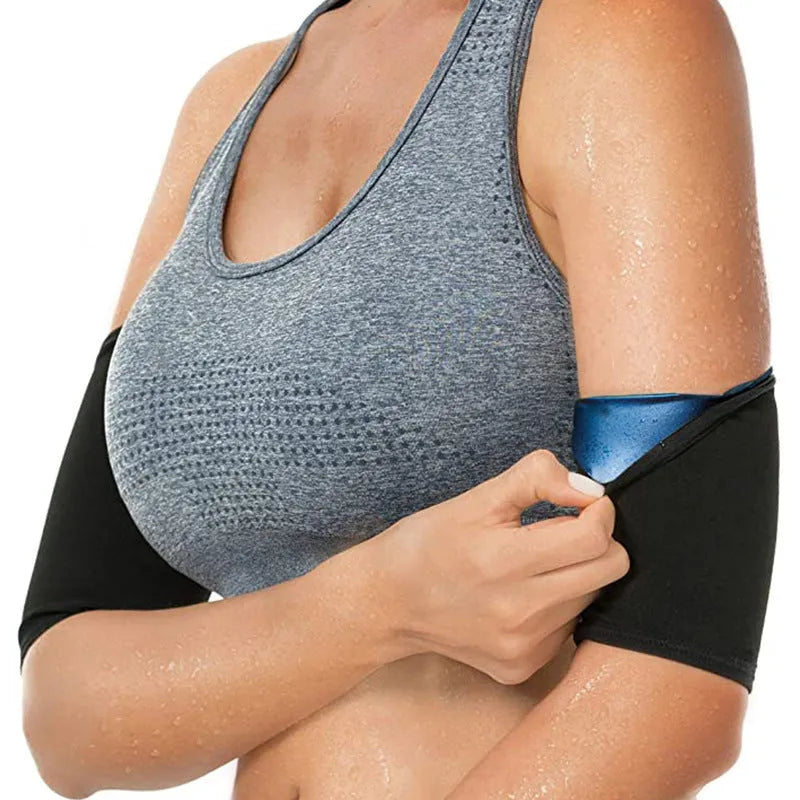 Sports arm band sweatband for fitness activities in multiple colour and size options