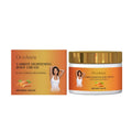 100g bottle of carrot lightening body cream with vitamin C and licorice extract