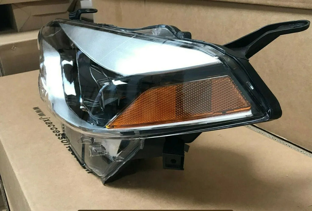 Halogen headlight assembly for 2014-2015 Toyota Corolla driver side, part number 8111002E60