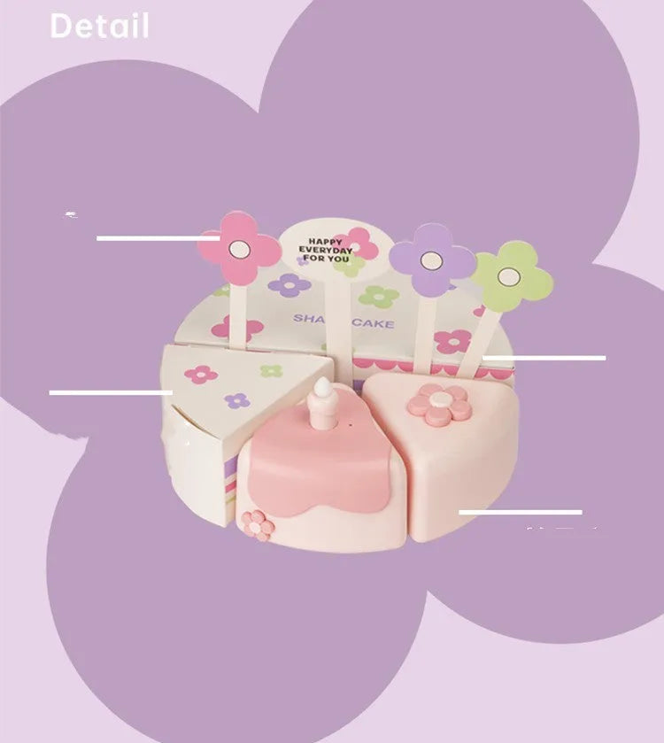Maktoub Split Ring Cake Bluetooth Speaker in Pink and Violet colours, silicone and ABS build, creative gift for couples