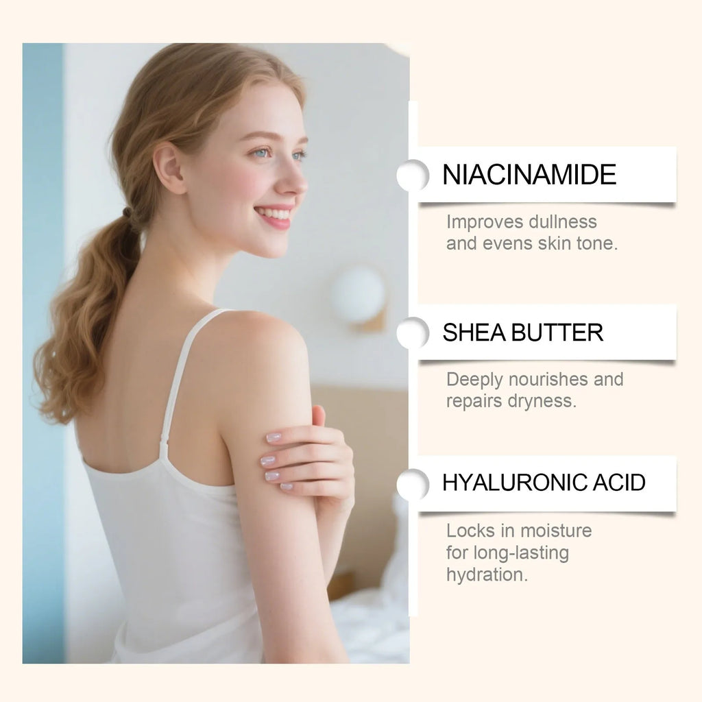 50g daily moisturising body lotion with non-sticky formula for universal skin types
