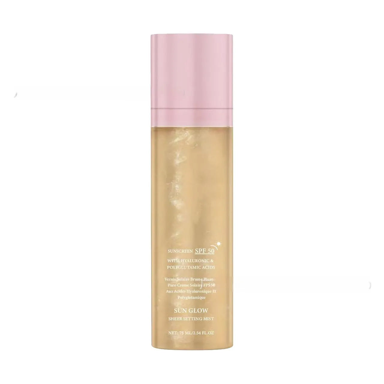 75ml makeup setting spray bottle with moisturising and nourishing toning lotion properties