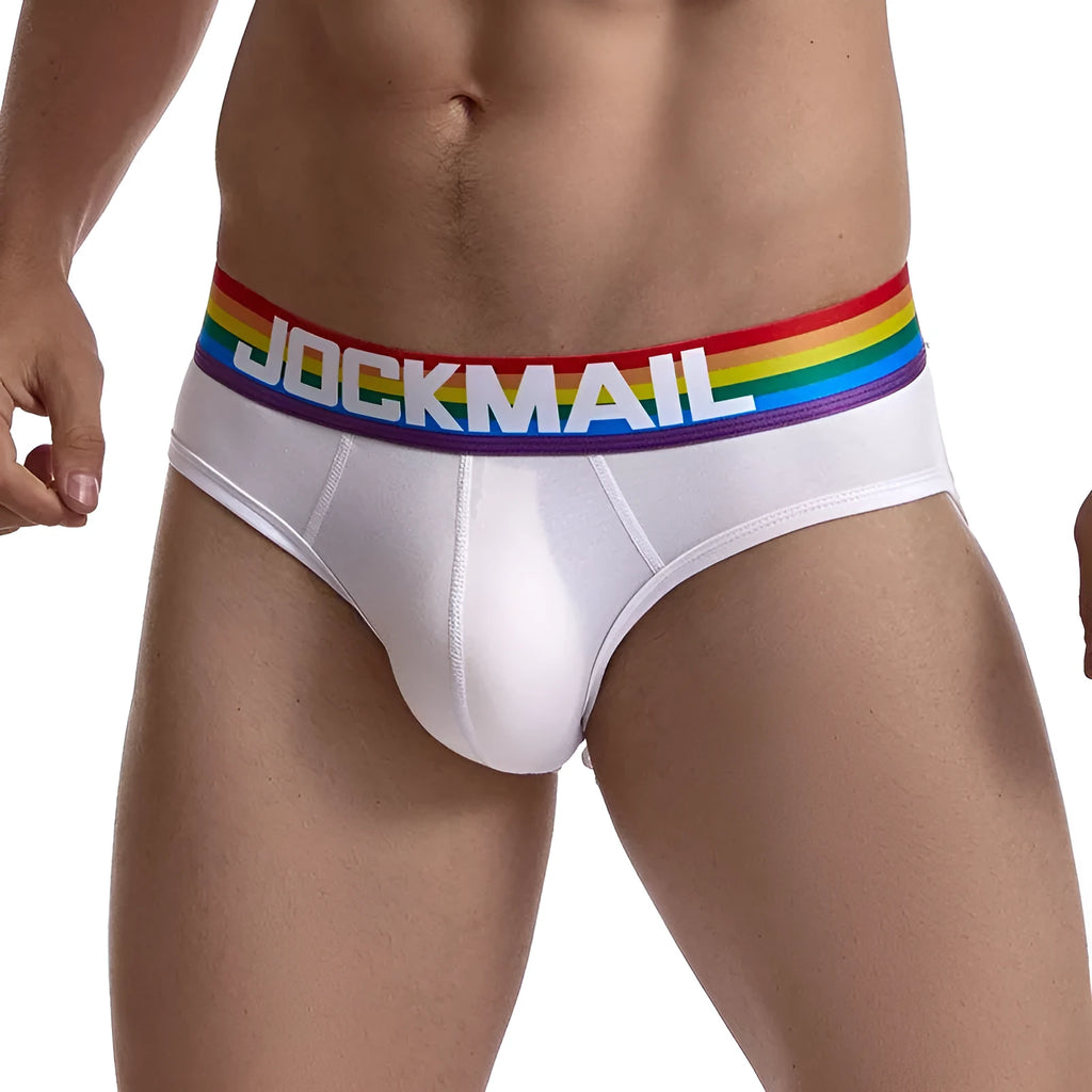 Men's low waist nylon briefs in solid black colour, breathable stretch fabric, available in sizes L to XXL