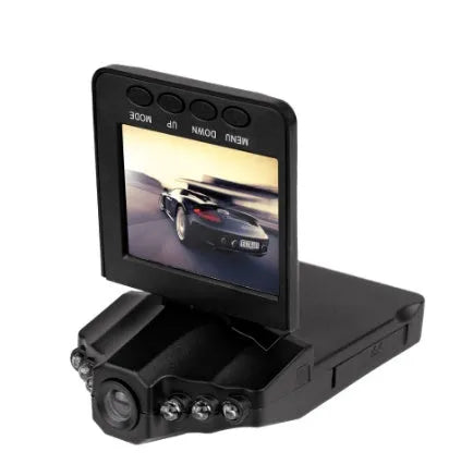 H198 car DVR dash camera with infrared night vision and 2.4-inch screen