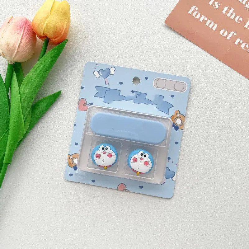 Colourful plastic cartoon magnetic data cable fixer clip for desktop computer cable management