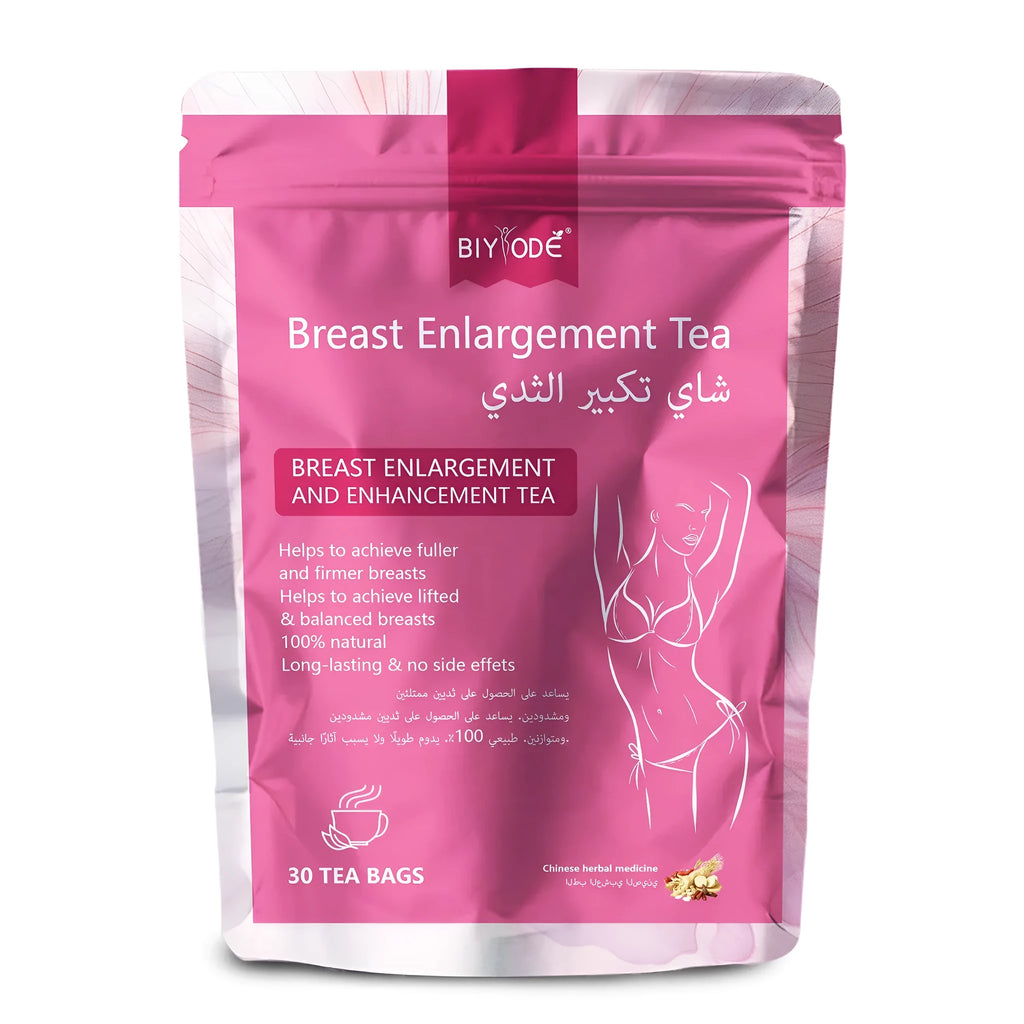 Herbal breast enhancement tea bags 30 per box custom formula private label