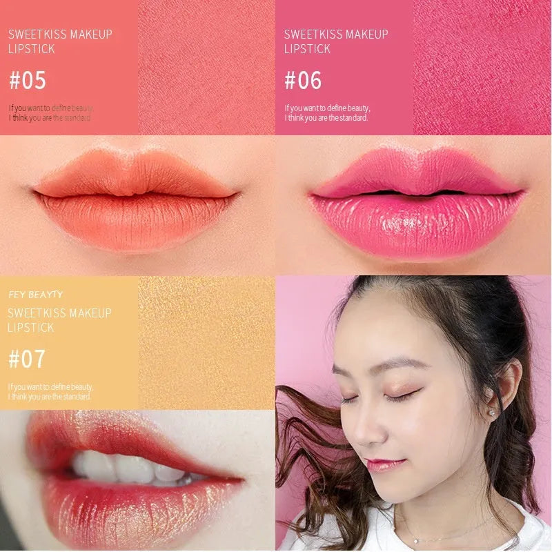 Fey Beauty lipstick in Cameo Brown nude shade and other colours, 3.8g net content.