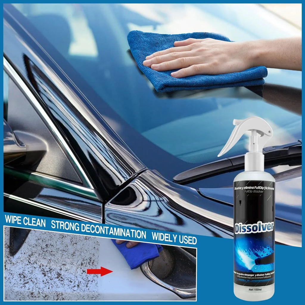 100ml car foam cleaning agent bottle for seat stains and maintenance